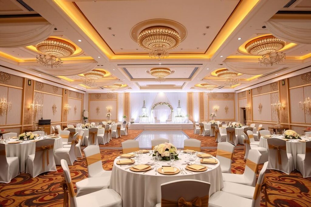 Dekorasi pernikahan mewah di Sutera Hall Alam Sutera South Tangerang