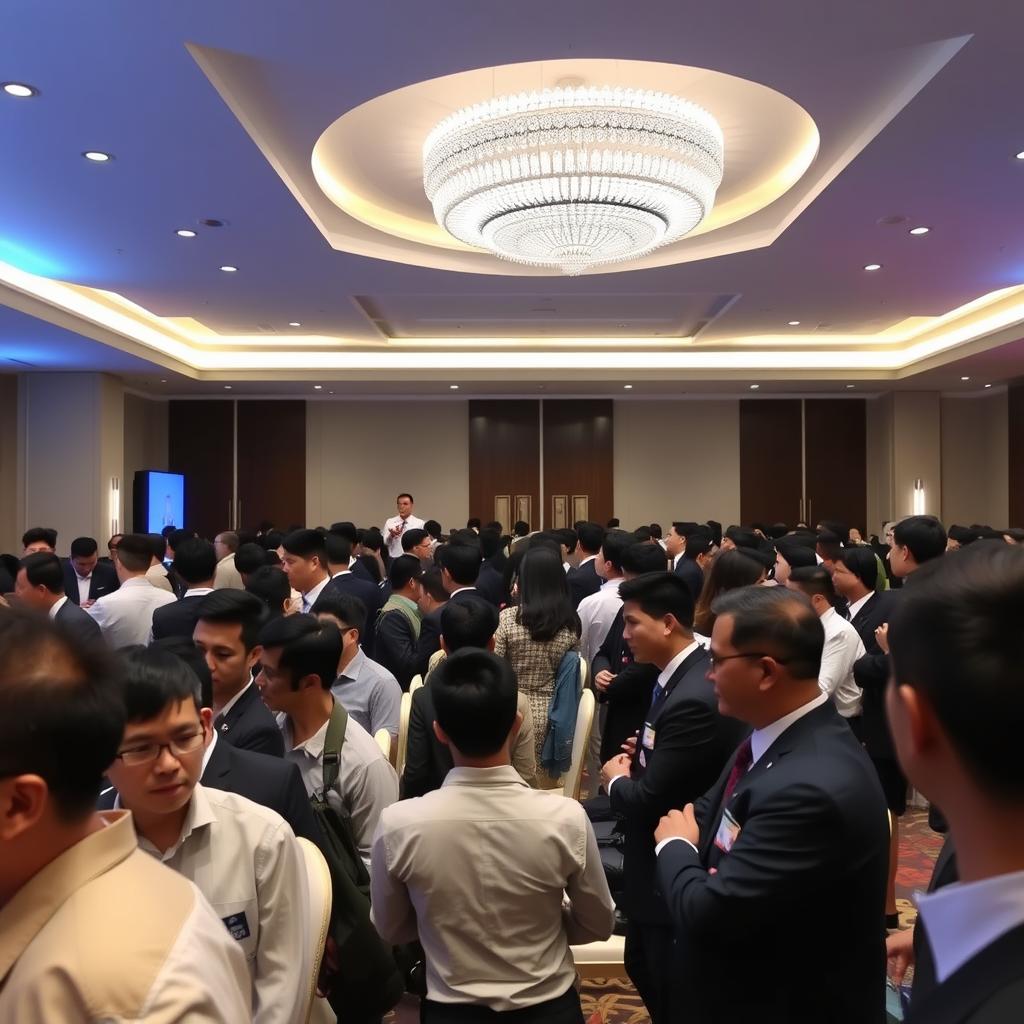 Foto event korporat di Sutera Hall