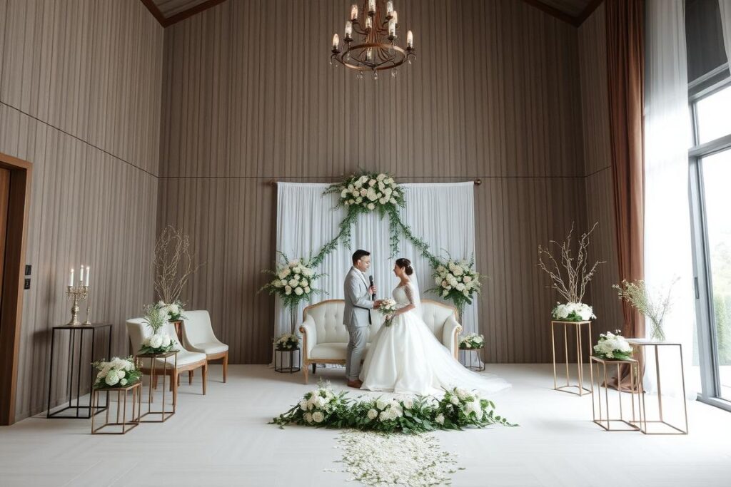 Konsep pernikahan NIAT (Nikah Intim, Aman & Tenang) di Sutera Hall