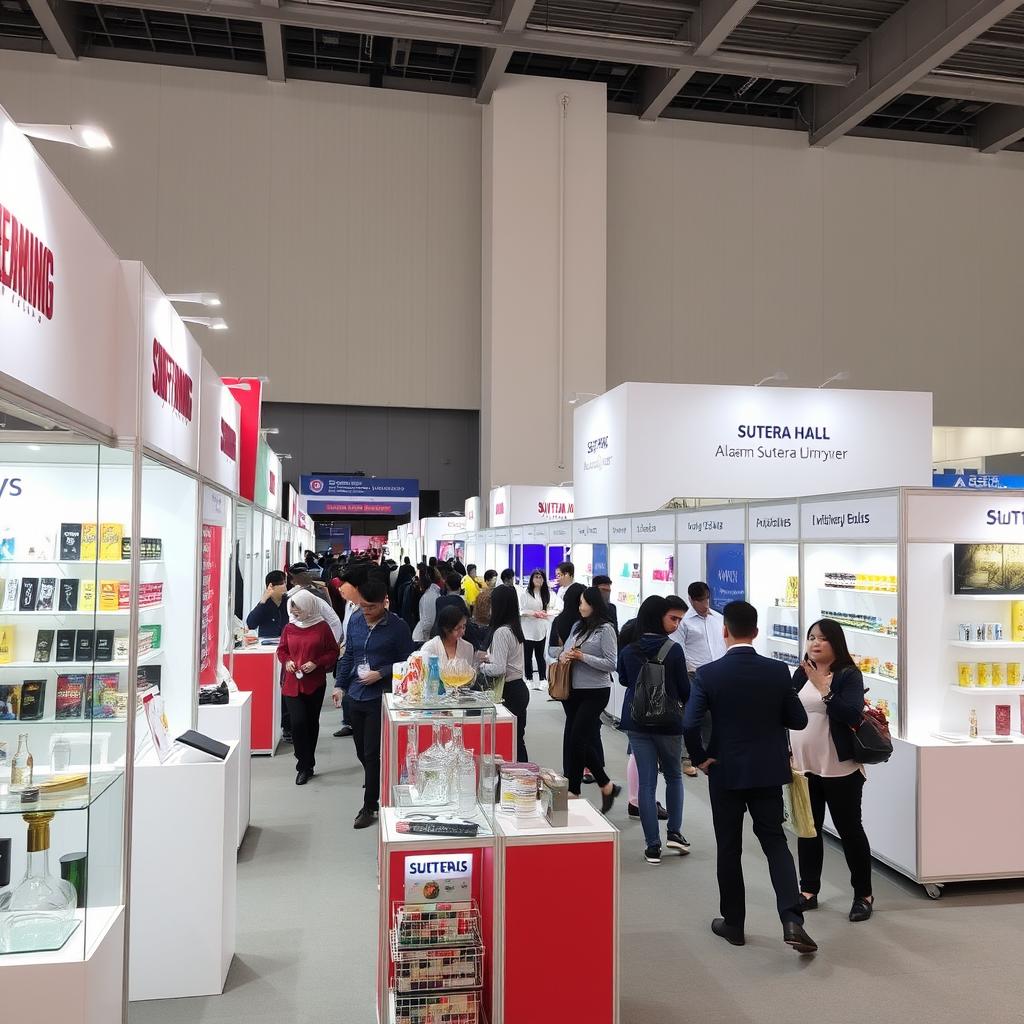 Pameran produk di Sutera Hall Alam Sutera