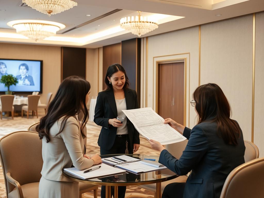 Proses perencanaan acara di Sutera Hall Alam Sutera
