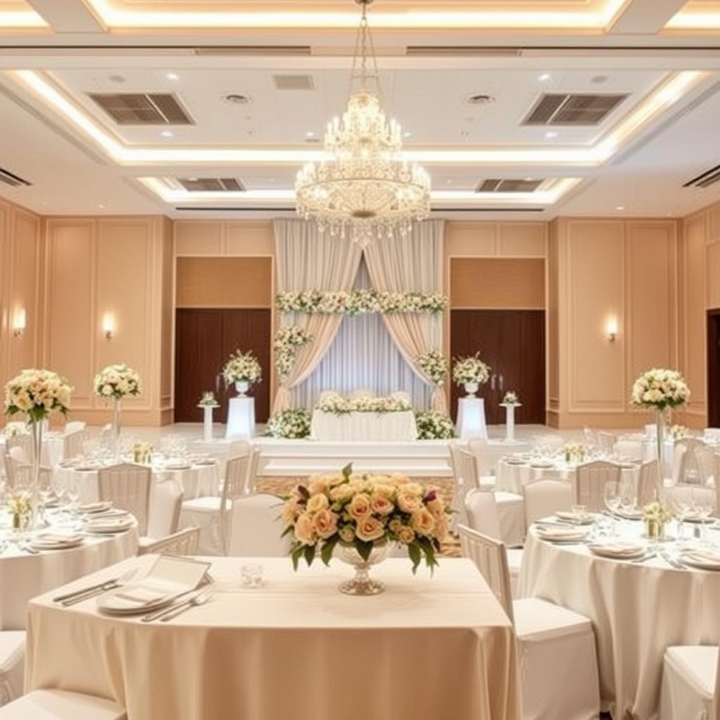 Setup pernikahan mewah di Sutera Hall Alam Sutera