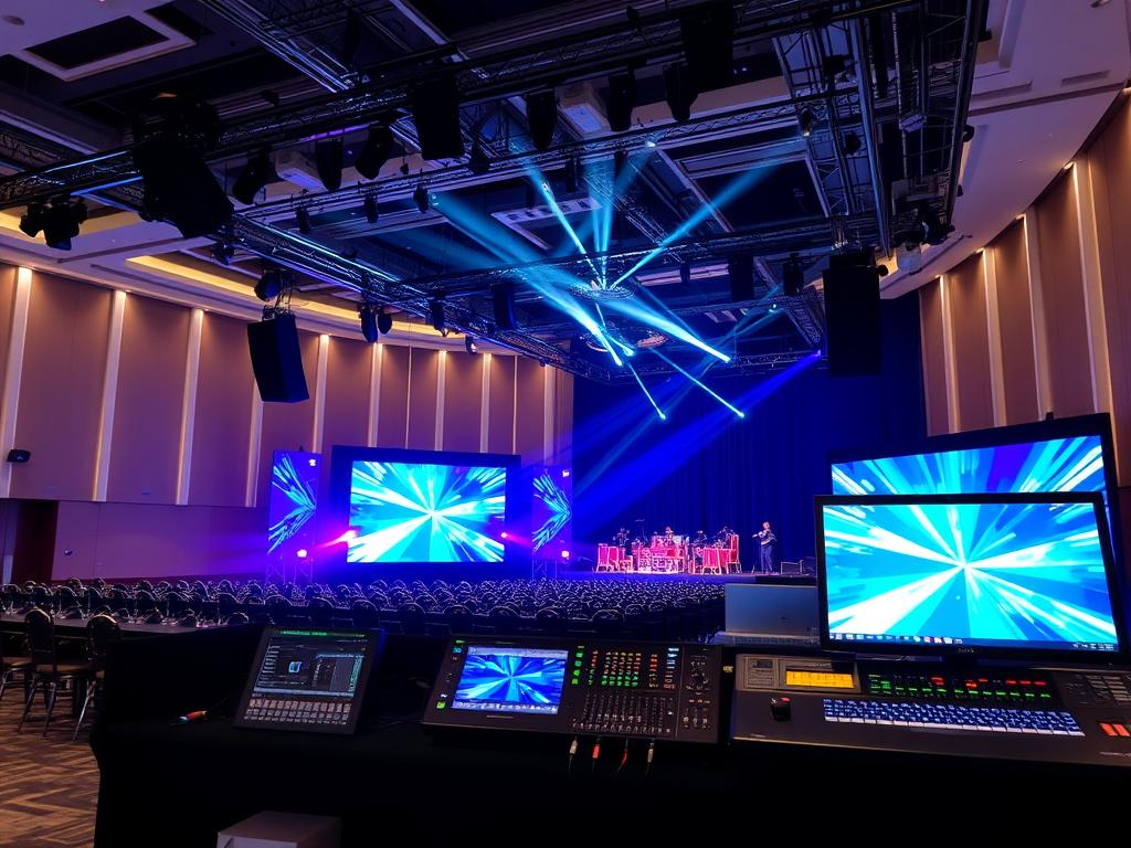 Sistem audio visual canggih di Sutera Hall Alam Sutera