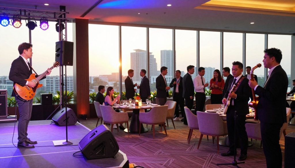 year end corporate party space tangerang