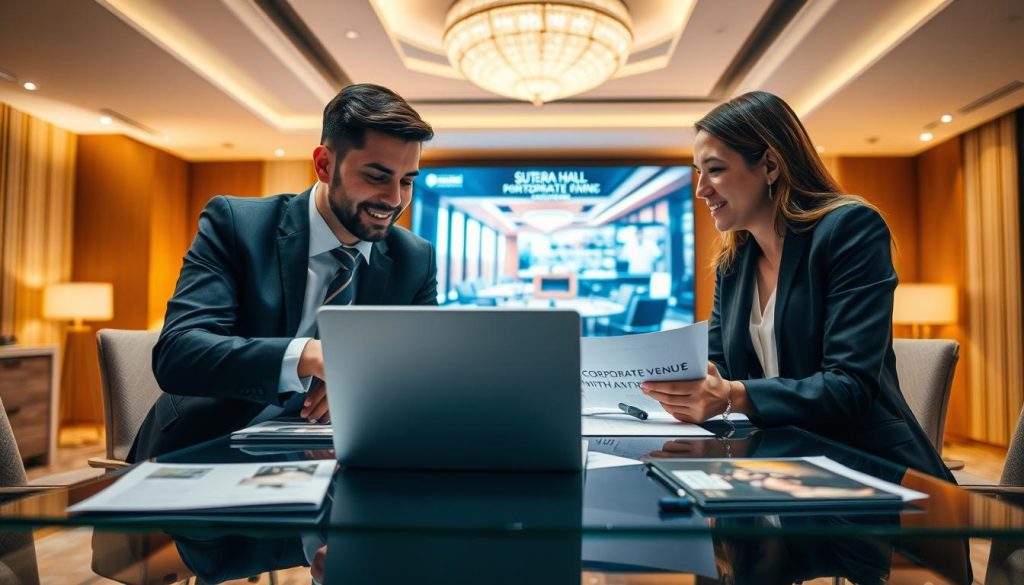 cara kerja sama dengan EO untuk booking venue corporate