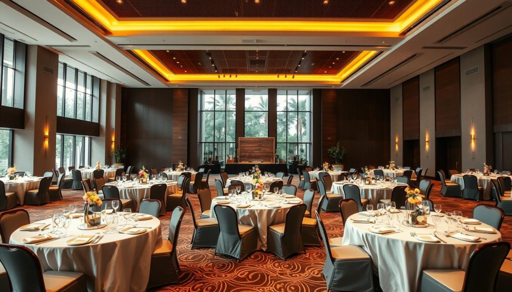 perbandingan ruang Cisadane 1 2 3 4 Sutera Hall